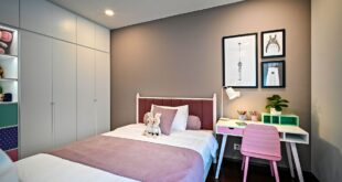 Desain rumah sederhana 9x12 meter dengan 3 kamar tidur, tampilan modern dan efisien