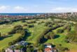 Pemandangan lapangan golf Cimanggis Golf Estate dengan harga properti terbaru.